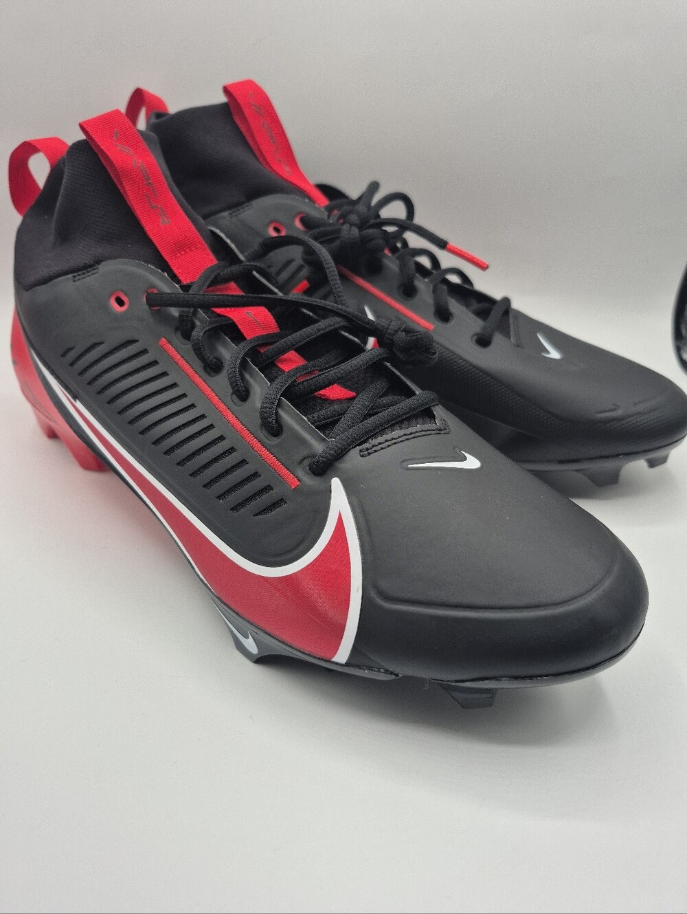 Nike Vapor Edge Pro 360 2 TB Football Cleats FN7759-006 Size 15 Black Red New - Picture 5 of 8